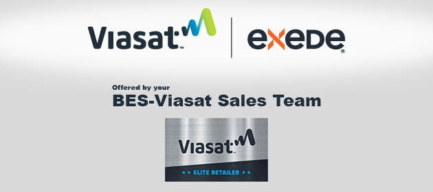Call 1-866-989-3107 for Viasat Business from your BES-Viasat Sales Team